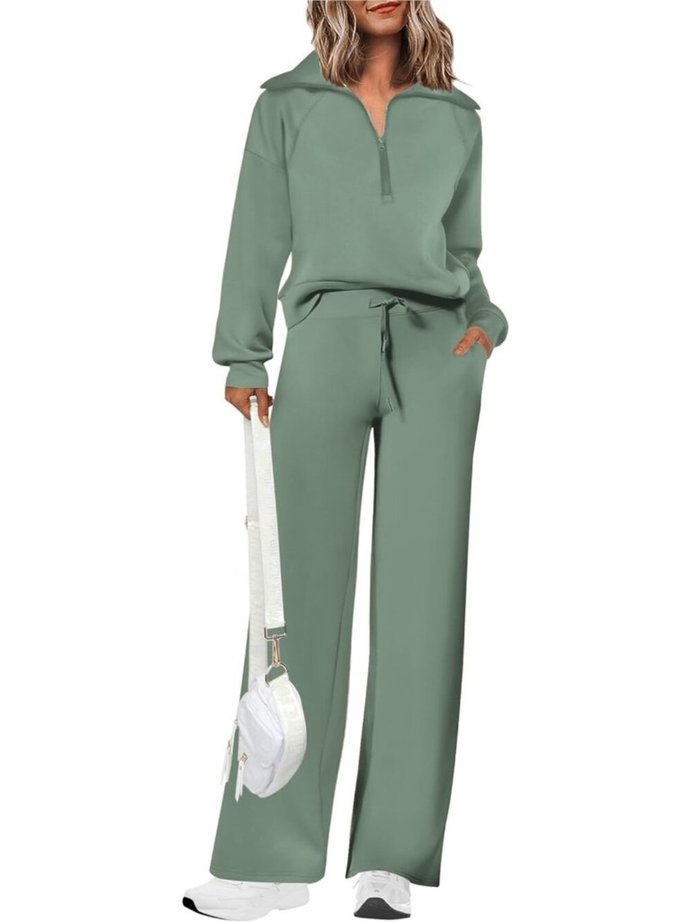 Chic Women's 2 Piece Matching Lounge Set | Cozy Sweatsuit for Casual Wear